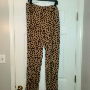 Imani Leopard Pallazo pants